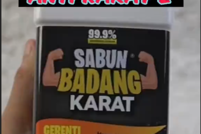 Sabun Badang Karat