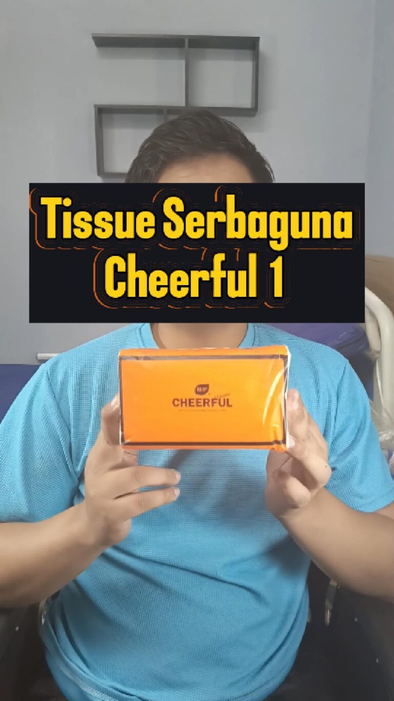 tisu cheerfull yang sangat berguna