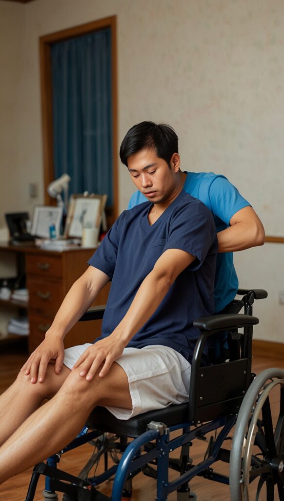 kehilangan kebebasan selepas menghidap spinal cord injury